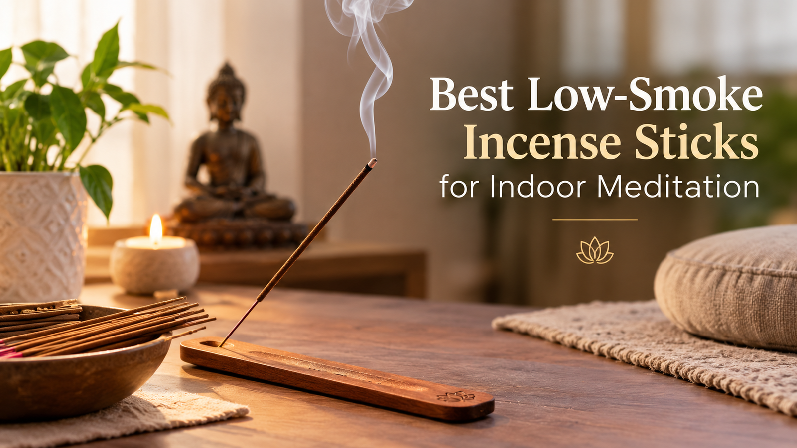 Best Low-Smoke Incense Sticks for Indoor Meditation