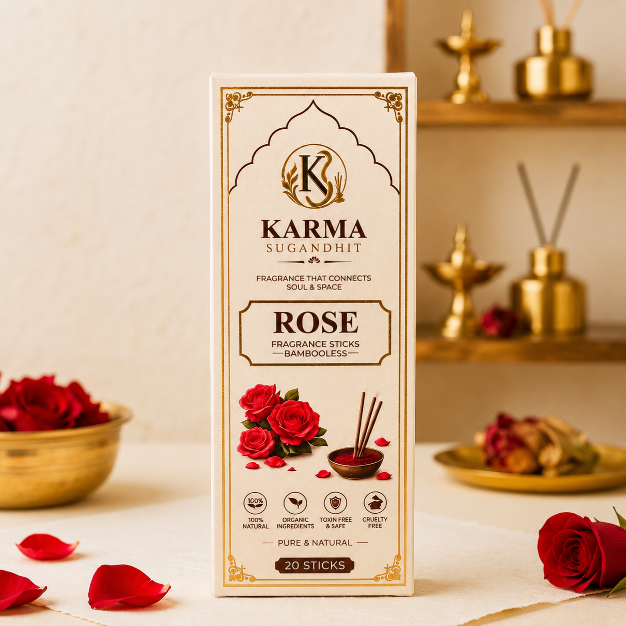 Karma Sugandhit Fragrance Sticks – 20 Sticks