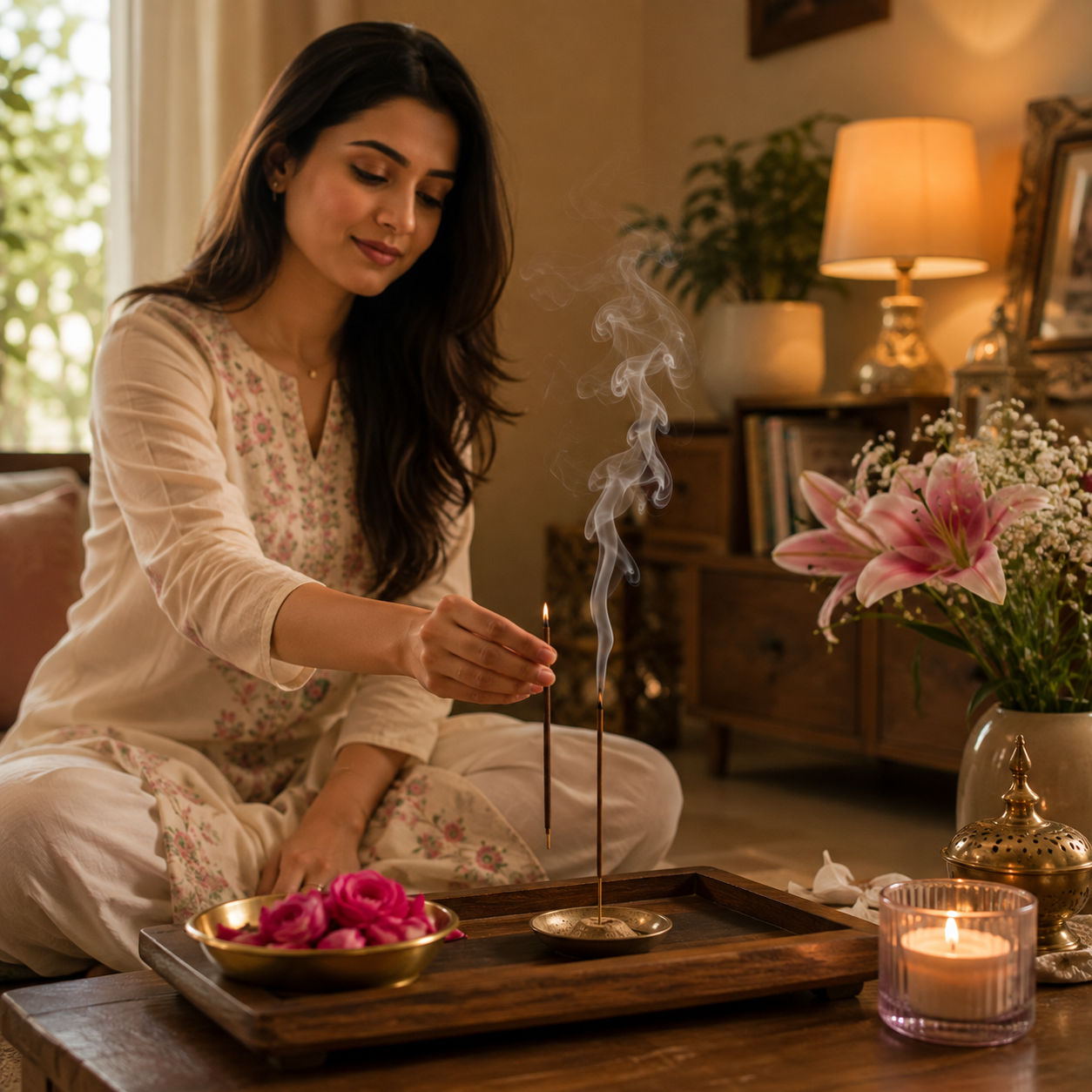 Karma Sugandhit fragrance ritual